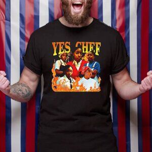 Ayo Edebiri T-Shirt Yes Chef Meme Graphic Funny Fan Casual Retro Tee 26